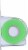 Mueller MWrap® Multi-Purpose Pre-wrap - Lime Green Perspective: left