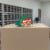 Duck® HD Clear Packaging Tape - Clear Perspective: left