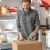 Duck™ Ez Start® Premium Packaging Tape - Clear Perspective: left