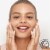 Olay Total Effects Revitalizing Foaming Facial Cleanser and Face Wash Perspective: left