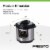 Presto 6-Quart Programmable Electric Pressure Cooker Plus Perspective: left