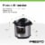 Presto 6-Quart Programmable Electric Pressure Cooker Plus Perspective: left