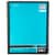 Top Flight Recyled Basics College Rule 1-Subject Notebook - 100 Sheets - Assorted Perspective: left