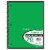 Top Flight Standards® Wide Ruled 1-Subject Notebook - Colors May Vary Perspective: left