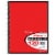 Top Flight Standards® Wide-Ruled Assorted 3-Subject Notebook Perspective: left