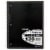 Top Flight Standards® College Ruled 3-Subject Notebook Perspective: left