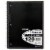 Top Flight Standards® College Ruled 3-Subject Notebook Perspective: left