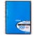 Top Flight College Rule 5-Subject Notebook - Assorted Perspective: left