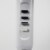 Comfort Zone Oscillating Pedestal Quad Pod Fan - White Perspective: left