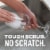 Scotch-Brite® Greener Clean™ Recycled Scrubbing Circles Perspective: left