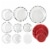 Anchor Hocking® Glass Storage Set 16 piece – Cherry Perspective: left