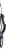 Coastal Indigo Soy Pet Collar Perspective: left