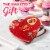 WHITMAN'S SAMPLER Valentine's Day Red Floral Heart Assorted Milk & Dark Chocolate Candy Gift Box Perspective: left