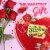 WHITMAN'S SAMPLER Valentine's Day Red Floral Heart Assorted Milk & Dark Chocolate Gift Box Perspective: left