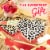 Valentine's Day Cheetah Heart Assorted Milk & Dark Chocolate Candy Gift Box Perspective: left