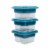 GoodCook® EveryWare® Lunch Cube Container Set Perspective: left
