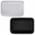 GoodCook® Meal Prep Food Storage Containers With Lids - Clear/Black Perspective: left