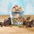 Ben & Jerry's Non-GMO Chubby Hubby with Fudge Pretzels and Peanut Butter Vanilla Ice Cream Perspective: left