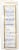 Hudson Cream® Short Patent Flour Perspective: left