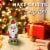RUSSELL STOVER Christmas Milk Chocolate Hollow Foil Santa Perspective: left