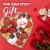 RUSSELL STOVER Valentine's Day Clear Heart Pecan Delights Milk Chocolate Candy Gift Box Perspective: left