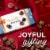 RUSSELL STOVER Christmas Caramels & Nuts in Milk & Dark Chocolate Gift Box Perspective: left