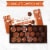 RUSSELL STOVER Christmas Chocolate Covered Nuts Assortment in Milk & Dark Chocolate Gift Box Perspective: left