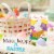 RUSSELL STOVER Easter Bunny Cookies & Crème Solid White Fudge Chocolate Candy Rabbit Perspective: left