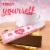RUSSELL STOVER Valentine's Day One in a Billion Solid Milk Chocolate Candy Bar Perspective: left