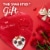 RUSSELL STOVER Valentine's Day Red Foil Heart Assorted Milk & Dark Chocolate Gift Box Perspective: left