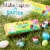 RUSSELL STOVER Marshmallow Milk Chocolate Candy Easter Egg Crate Perspective: left
