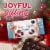 RUSSELL STOVER Christmas Assorted Milk & Dark Chocolate Dessert Truffles Gift Box Perspective: left