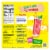 Popsicle Sugar Free Orange Cherry Grape Frozen Variety Pack Ice Pops Perspective: left