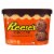Reese's with Reese's Peanut Butter Cups and Peanut Butter Swirl Chocolate Frozen Dairy Dessert Tub Perspective: left