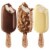 Magnum Mini Ice Cream Bars Classic Almond White Perspective: left