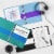 Avery® Durable Two-Tone Binder - Assorted Perspective: left