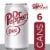 Diet Dr Pepper Soda Mini Cans Perspective: left