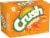 Crush Orange Soda Cans Perspective: left