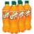 Crush Orange Soda Bottles Perspective: left