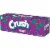 Crush® Caffeine Free Grape Soda Cans Perspective: left