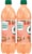 Crush® Peach Soda Bottles Perspective: left