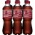 Dr Pepper® Zero Sugar Soda Bottles Perspective: left