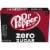 Dr Pepper® Zero Sugar Soda Cans Perspective: left