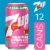 7UP Caffeine Free Watermelon Strawberry Soda Cans Perspective: left