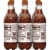 A&W® Root Beer Zero Sugar Soda Bottles Perspective: left