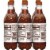 A&W® Root Beer Zero Sugar Soda Bottles Perspective: left