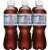 Diet Rite Pure Zero Cola Soda Bottles Perspective: left