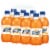 Sunkist Diet Orange Soda Bottles Perspective: left
