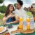 Peñafiel Manzanita Flavored Mineral Spring Bottled Water Perspective: left