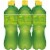 Sun Drop Soda Bottles Perspective: left